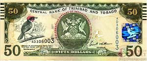 ТРИНИДАД И ТОБАГО 50 ДОЛЛАРОВ 1
