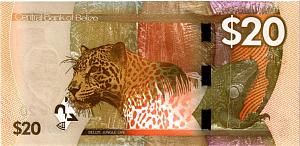 БЕЛИЗ 20 ДОЛЛАРОВ 2