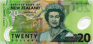 НОВАЯ ЗЕЛАНДИЯ 20 ДОЛЛАРОВ 1