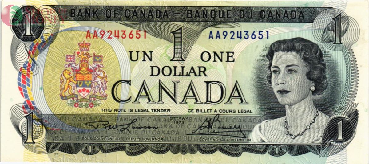 КАНАДА 1 ДОЛЛАР (AA) 1