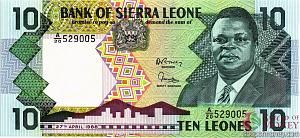 СЬЕРРА-ЛЕОНЕ 10 ЛЕОНЕ 1