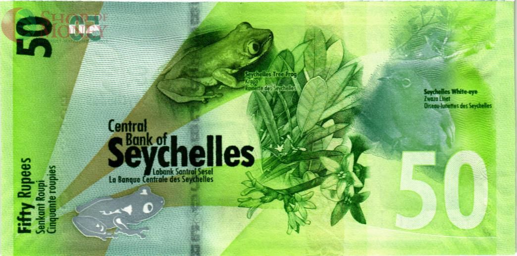 СЕЙШЕЛЬСКИЕ ОСТРОВА 50 РУПИЙ 2