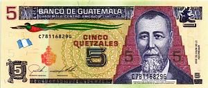 ГВАТЕМАЛА 5 КЕТСАЛЬ 1