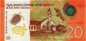 НИКАРАГУА 20 КОРДОБА 1