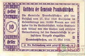 АВСТРИЯ 10 ХЕЛЛЕРОВ (НОТГЕЛЬД) 2