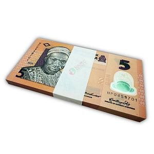 НИГЕРИЯ 5 НАЙРА (100 БАНКНОТ) 1
