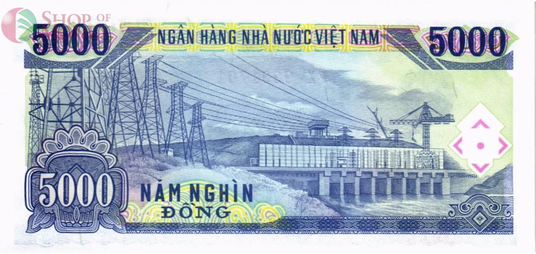 ВЬЕТНАМ 5000 ДОНГ 2