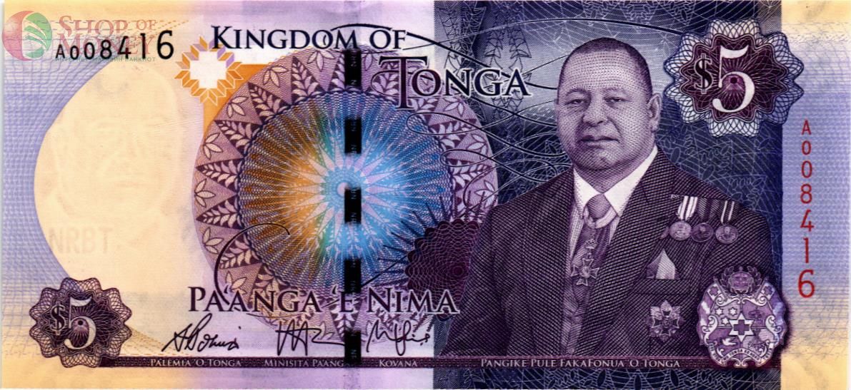 ТОНГА 5 ПААНГА 1