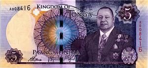 ТОНГА 5 ПААНГА 1
