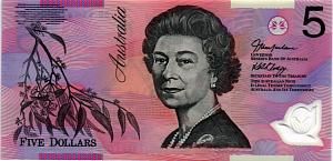 АВСТРАЛИЯ 5 ДОЛЛАРОВ 1