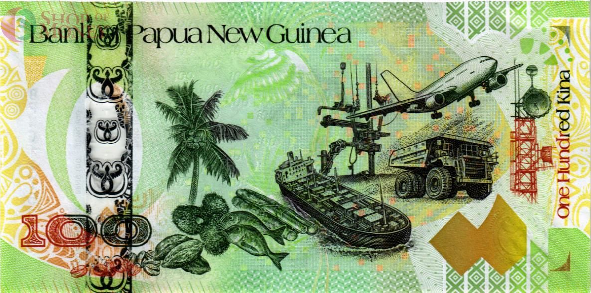 ПАПУА-НОВАЯ ГВИНЕЯ 100 КИНА 2