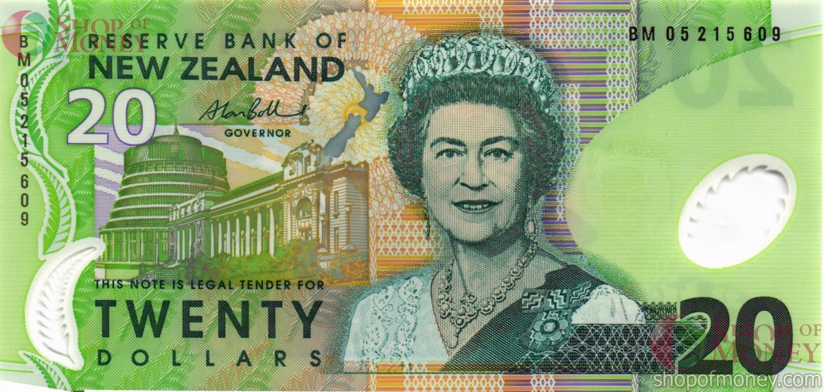 НОВАЯ ЗЕЛАНДИЯ 20 ДОЛЛАРОВ 1