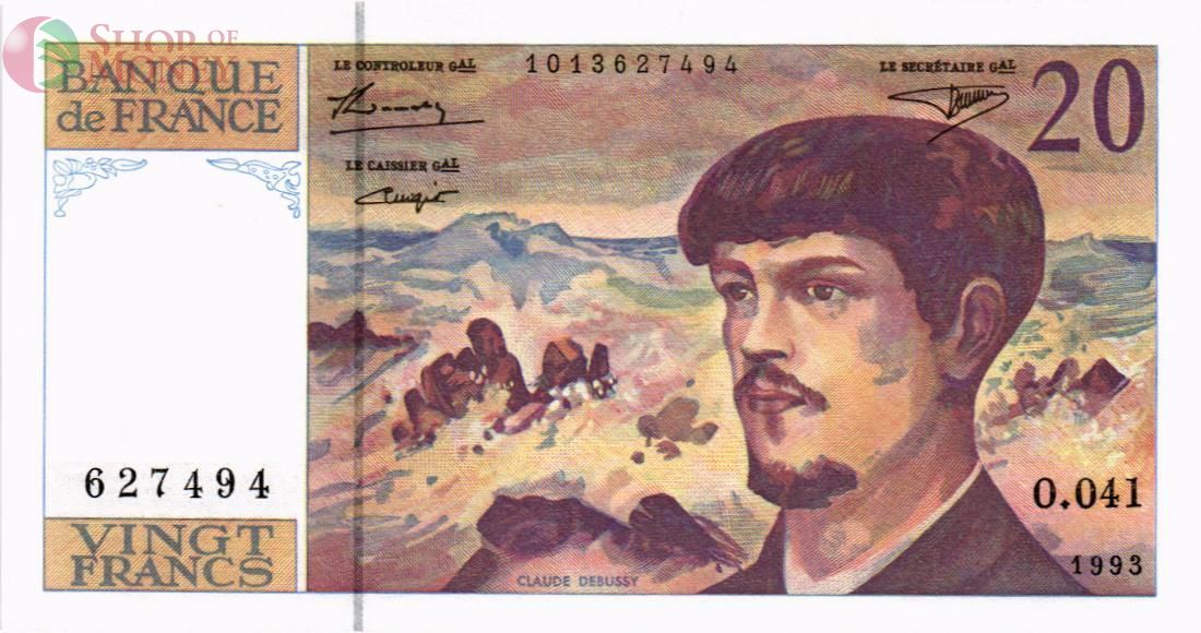 ФРАНЦИЯ 20 ФРАНКОВ 1