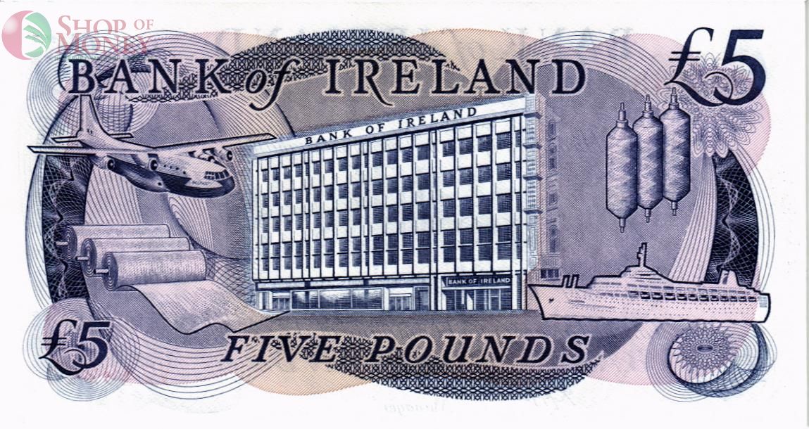 СЕВЕРНАЯ ИРЛАНДИЯ 5 ФУНТОВ (BANK OF IRELAND) 2