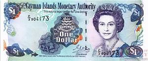 КАЙМАНОВЫ ОСТРОВА 1 ДОЛЛАР (C/3) 1