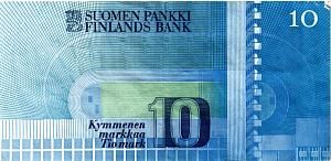 ФИНЛЯНДИЯ 10 МАРОК 2