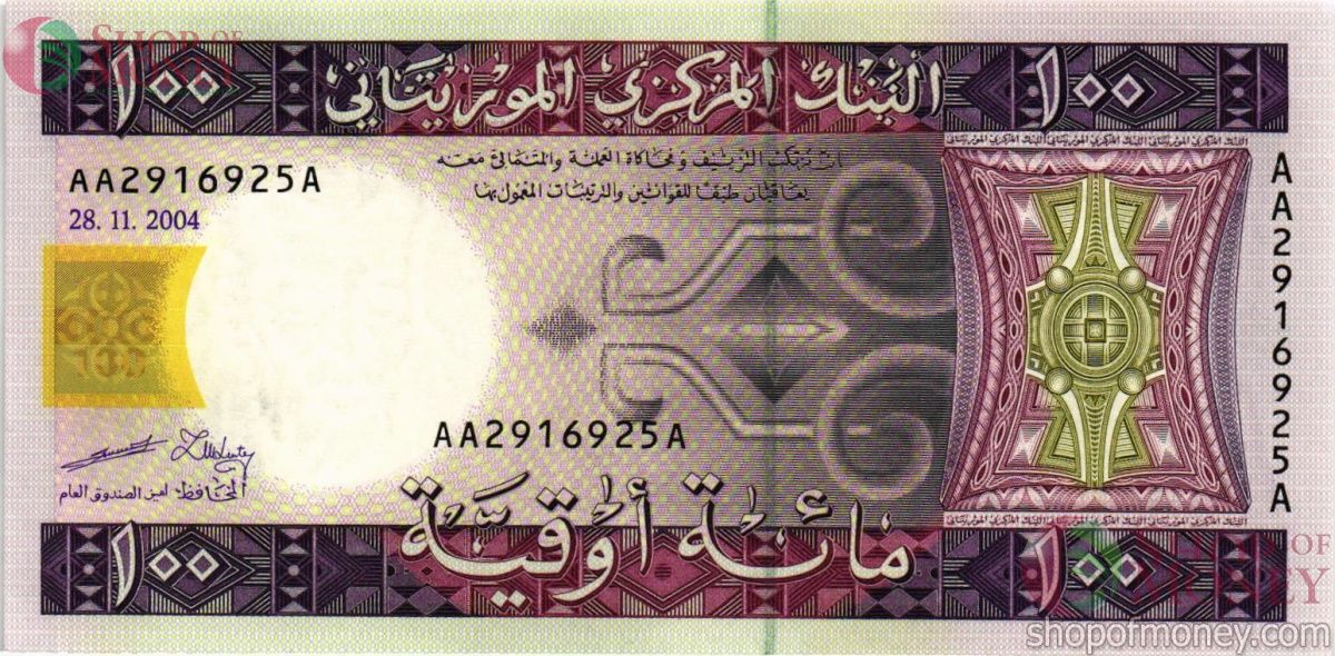 МАВРИТАНИЯ 100 УГИЙ 1