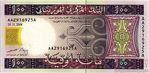 МАВРИТАНИЯ 100 УГИЙ 1