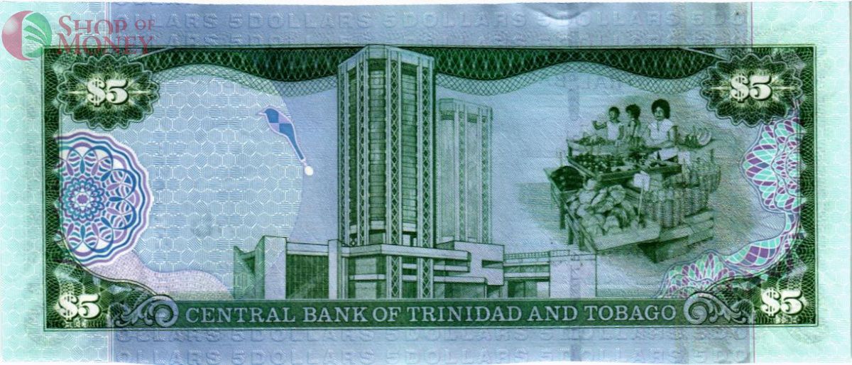 ТРИНИДАД И ТОБАГО 5 ДОЛЛАРОВ 2