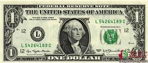 США 1 ДОЛЛАР (L-Сан-Франциско) 1