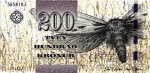 ФАРЕРСКИЕ ОСТРОВА 200 КРОН 1