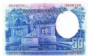 ИСПАНИЯ 50 ПЕСЕТ 2