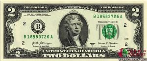 США 2 ДОЛЛАРА (B-Нью-Йорк) 1