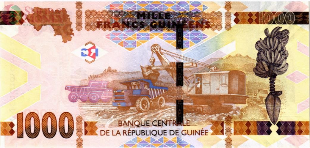 ГВИНЕЯ 1000 ФРАНКОВ 2