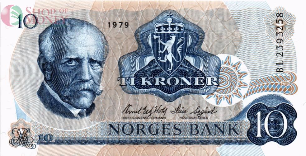 НОРВЕГИЯ 10 КРОН 1