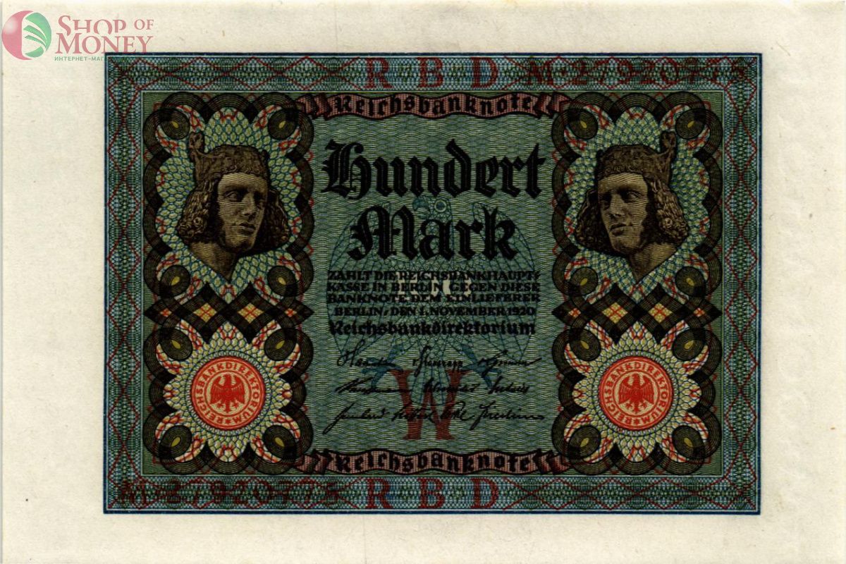 ГЕРМАНИЯ 100 МАРОК 1