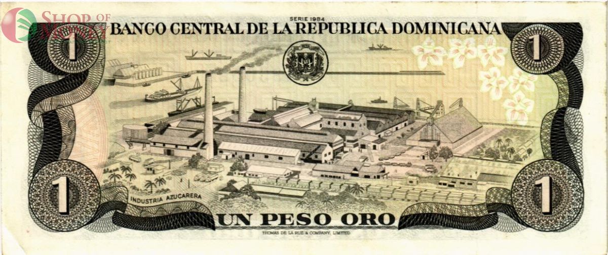 ДОМИНИКАНСКАЯ РЕСПУБЛИКА 1 ПЕСО 2
