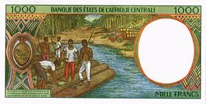 CAS - КОНГО 1000 ФРАНКОВ (C) 2