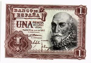 ИСПАНИЯ 1 ПЕСЕТА 1