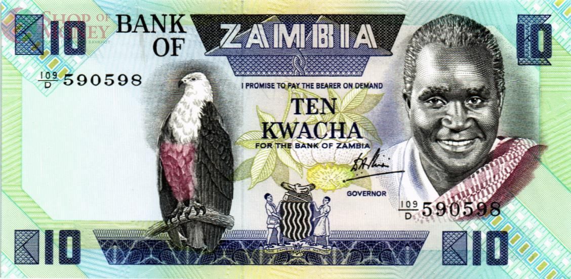 ЗАМБИЯ 10 КВАЧА 1