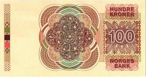 НОРВЕГИЯ 100 КРОН 2