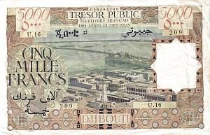 АФАР И ИССА 5000 ФРАНКОВ (ДЖИБУТИ) 1