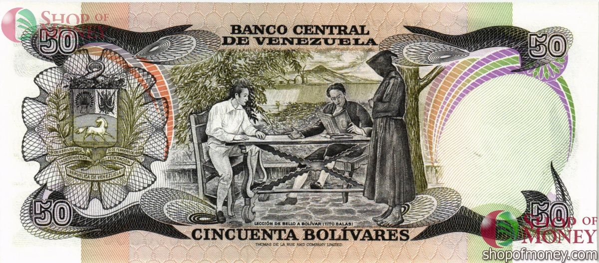 ВЕНЕСУЭЛА 50 БОЛИВАР 2