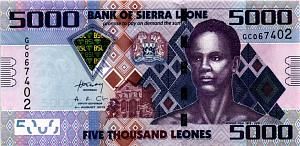 СЬЕРРА-ЛЕОНЕ 5000 ЛЕОНЕ 1