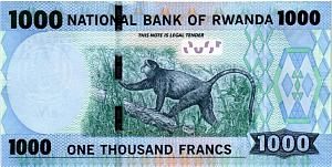 РУАНДА 1000 ФРАНКОВ 2