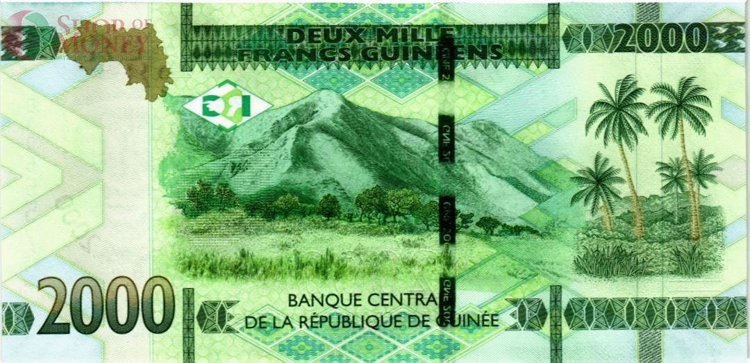 ГВИНЕЯ 2000 ФРАНКОВ 2
