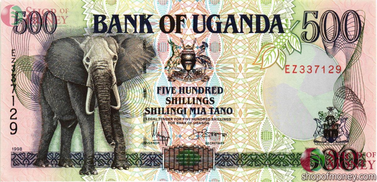 УГАНДА 500 ШИЛЛИНГОВ 1