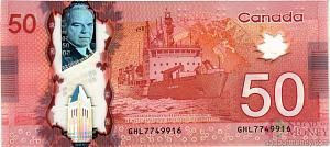КАНАДА 50 ДОЛЛАРОВ 2
