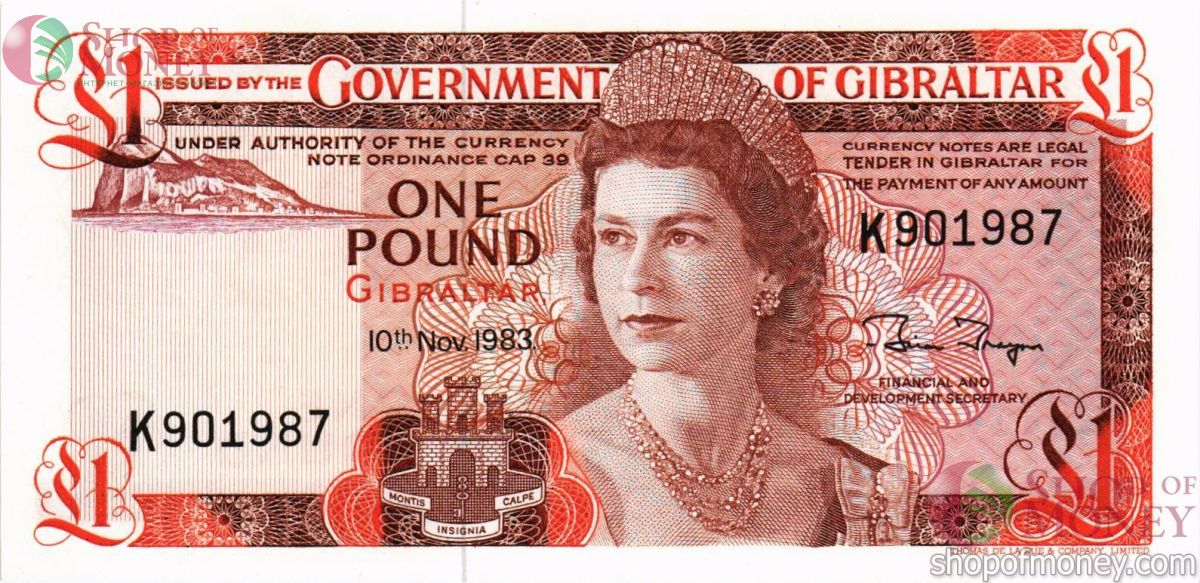 ГИБРАЛТАР 1 ФУНТ 1