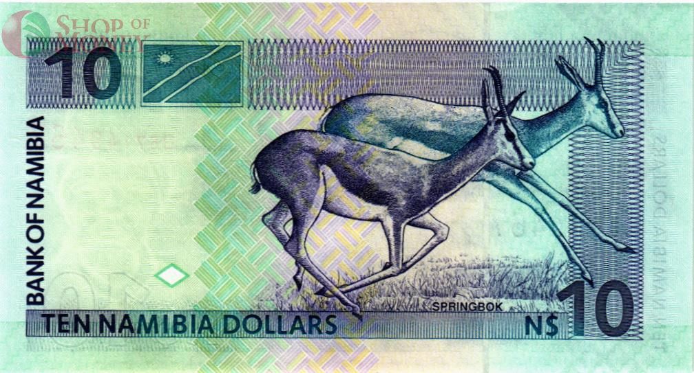 НАМИБИЯ 10 ДОЛЛАРОВ 2