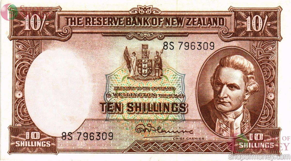 НОВАЯ ЗЕЛАНДИЯ 10 ШИЛЛИНГОВ 1