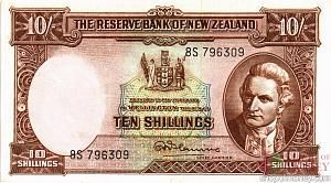 НОВАЯ ЗЕЛАНДИЯ 10 ШИЛЛИНГОВ 1