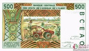 БЕНИН 500 ФРАНКОВ 2