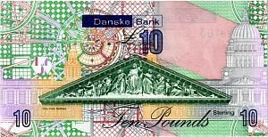 СЕВЕРНАЯ ИРЛАНДИЯ 10 ФУНТОВ (DANSKE BANK) 2