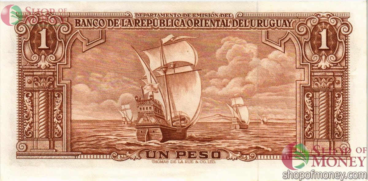 УРУГВАЙ 1 ПЕСО (СЕРИЯ -D-) 2