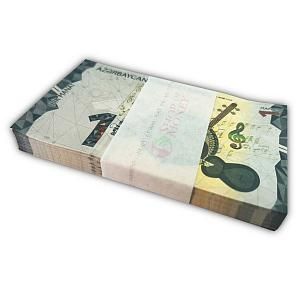 АЗЕРБАЙДЖАН 1 МАНАТ (100 БАНКНОТ) 1